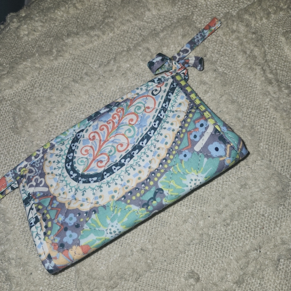 Vera Bradley Multicolor Patterned Wristlet